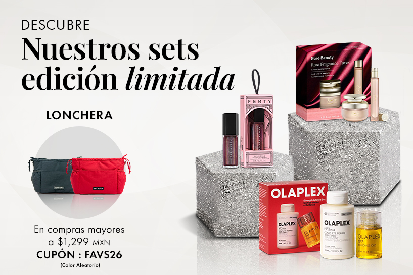 Descubre nuestros sets favoritos y en compras mayores a $1,299 MXN ll&eacute;vate una lonchera con el cup&oacute;n FAVS26.