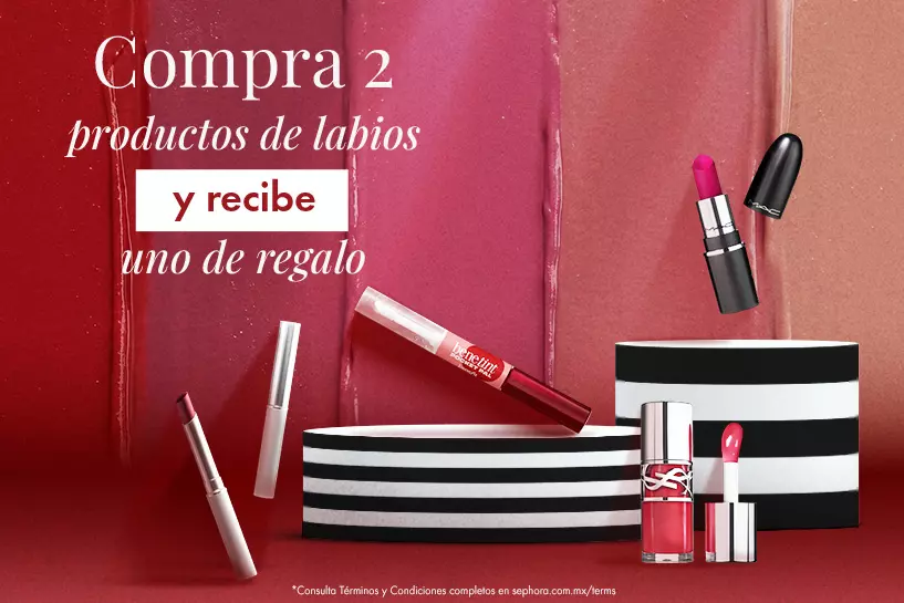 &iexcl;Ahora o nunca! ✨ Compra dos de tus lipsticks favoritos y ll&eacute;vate uno de regalo para tener unos labios de impacto