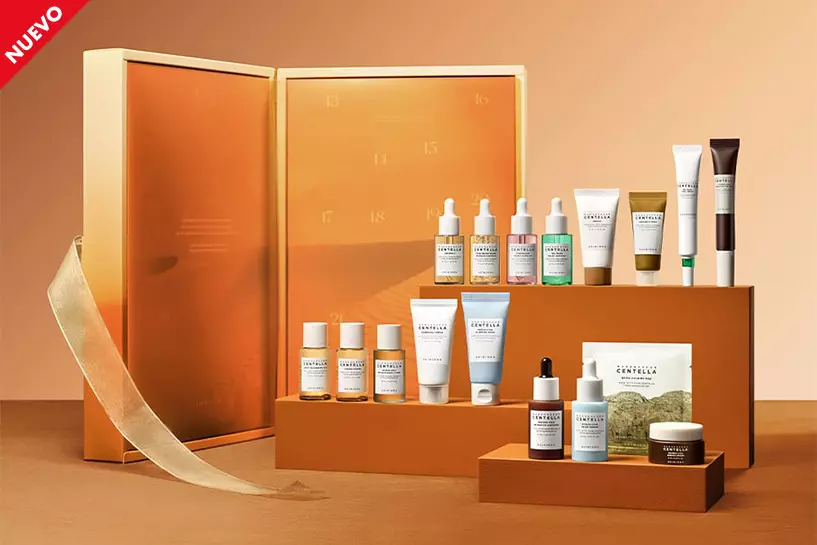 No cierres el a&ntilde;o sin tu Calendario de Adviento de SKIN 1004. Cuida tu piel con sus 6 colecciones m&aacute;s vendidas