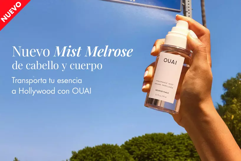 Da frescura a tu cabello y piel con un toque chic floral de OUAI. Roc&iacute;a de cabeza a pies siempre que quieras viajar.