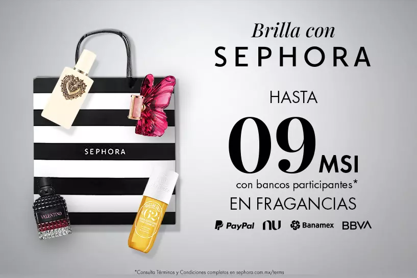 &iexcl;Momento de brillar con tus fragancias favoritas! obt&eacute;n hasta 09 MSI* por tu compra