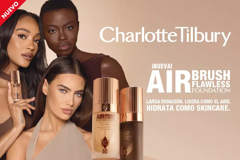 Conoce la nueva Air Brush Flawless Foundation, base de maquillaje de larga duración y ligera como el aire