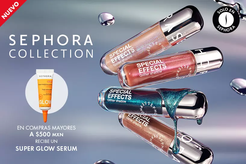 Dale una experiencia atrevida a tu mirada luciendo un brillo con acabado met&aacute;lico que ilumina tu look ✨