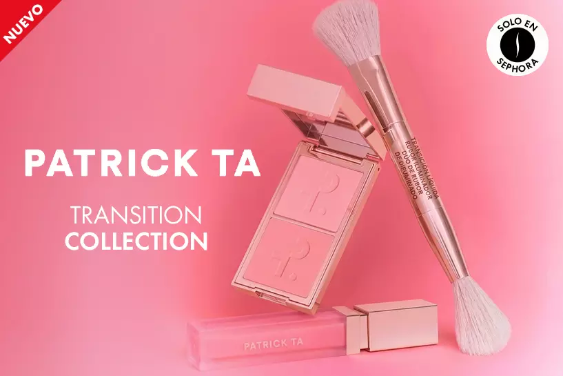 Descubre tonos de ensue&ntilde;o de la Transition Collection de Patrick Ta para una fusi&oacute;n perfecta de color en tus mejillas.