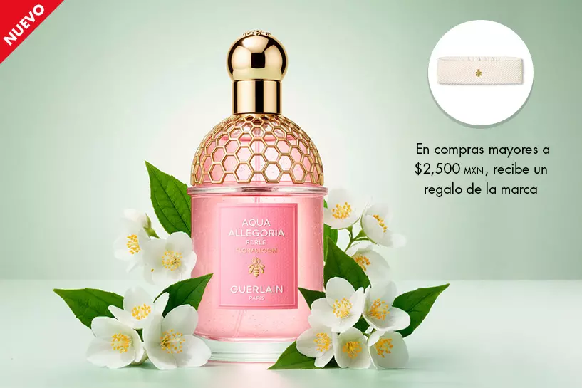 Fragancia hidratante que se funden con la piel, gracias a una innovadora f&oacute;rmula de microperlas a base de agua. ​