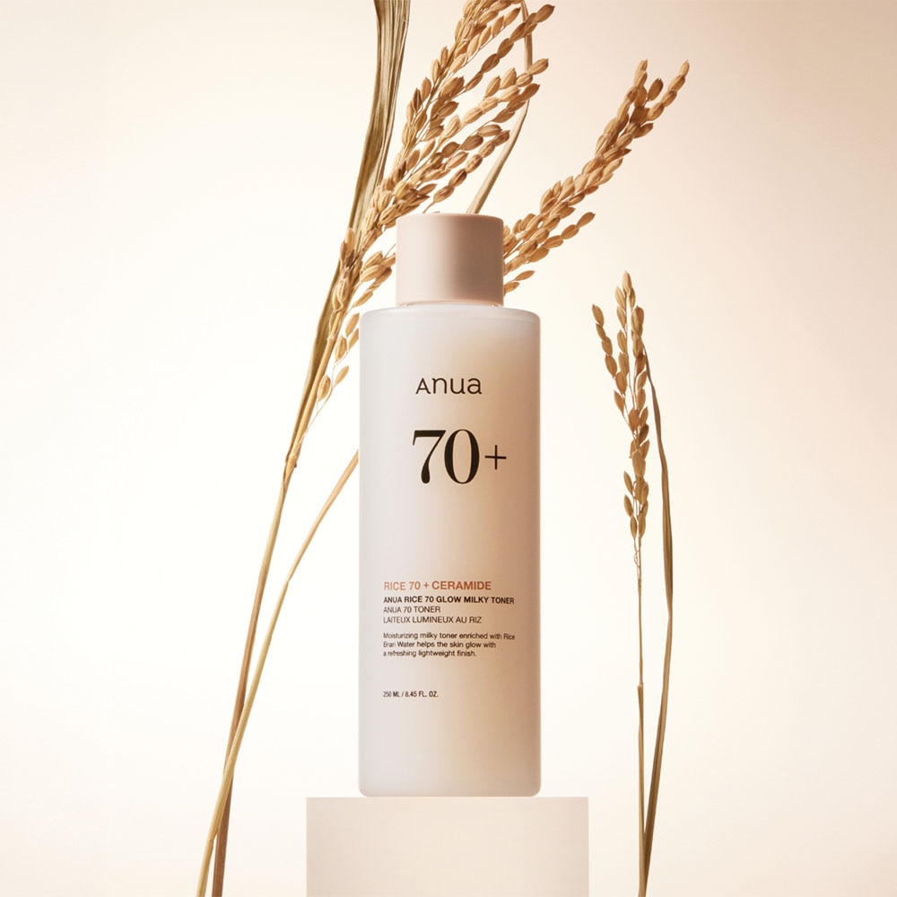 ANUA RICE 70 GLOW MILKY TONER (T&Oacute;NICO CON AGUA DE SALVADO DE ARROZ)
