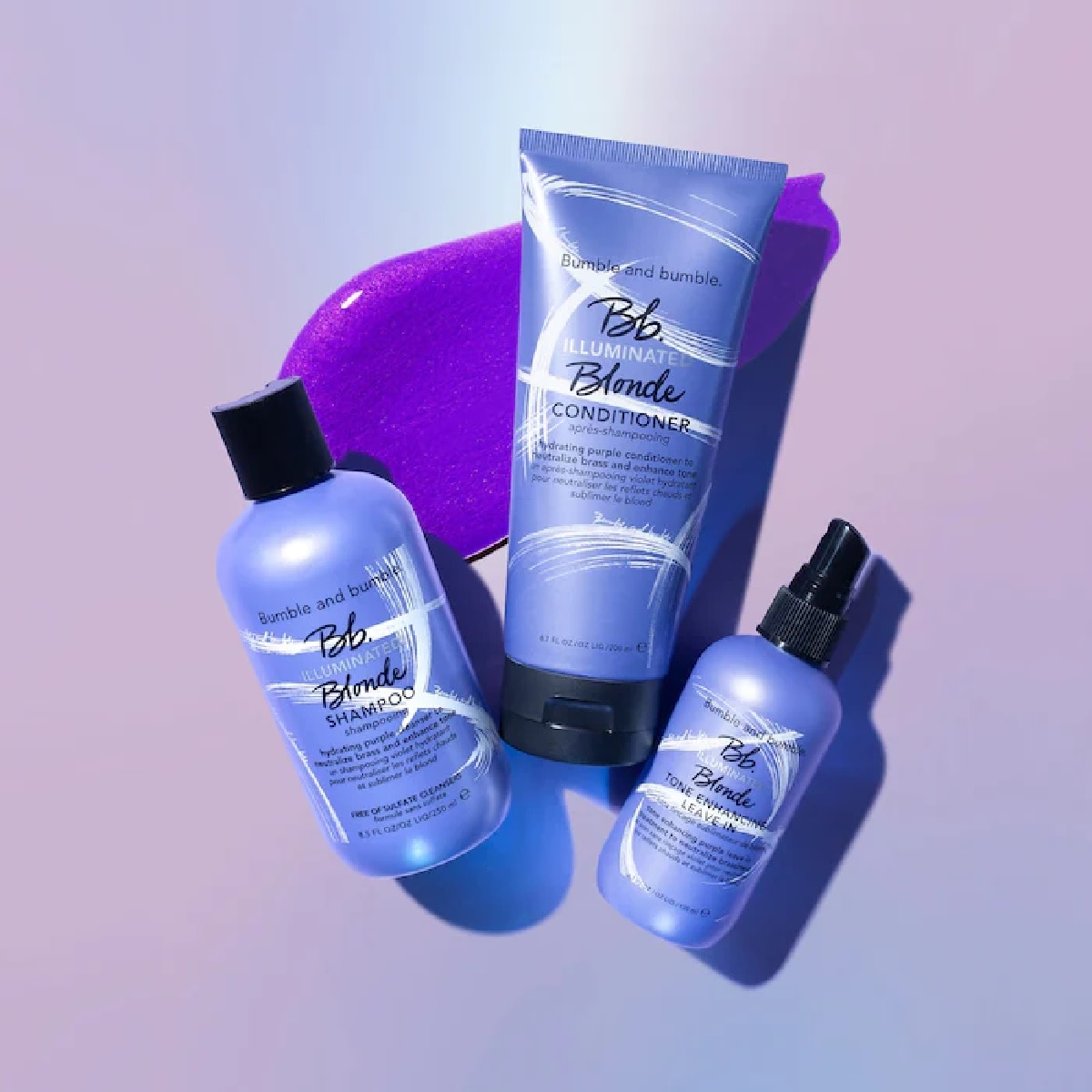 BB. ILLUMINATED BLONDE PURPLE SHAMPOO (SHAMPOO PARA TONOS RUBIOS)
