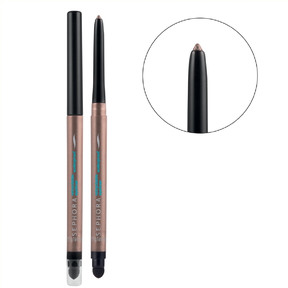 RETRACTABLE WATERPROOF EYELINER