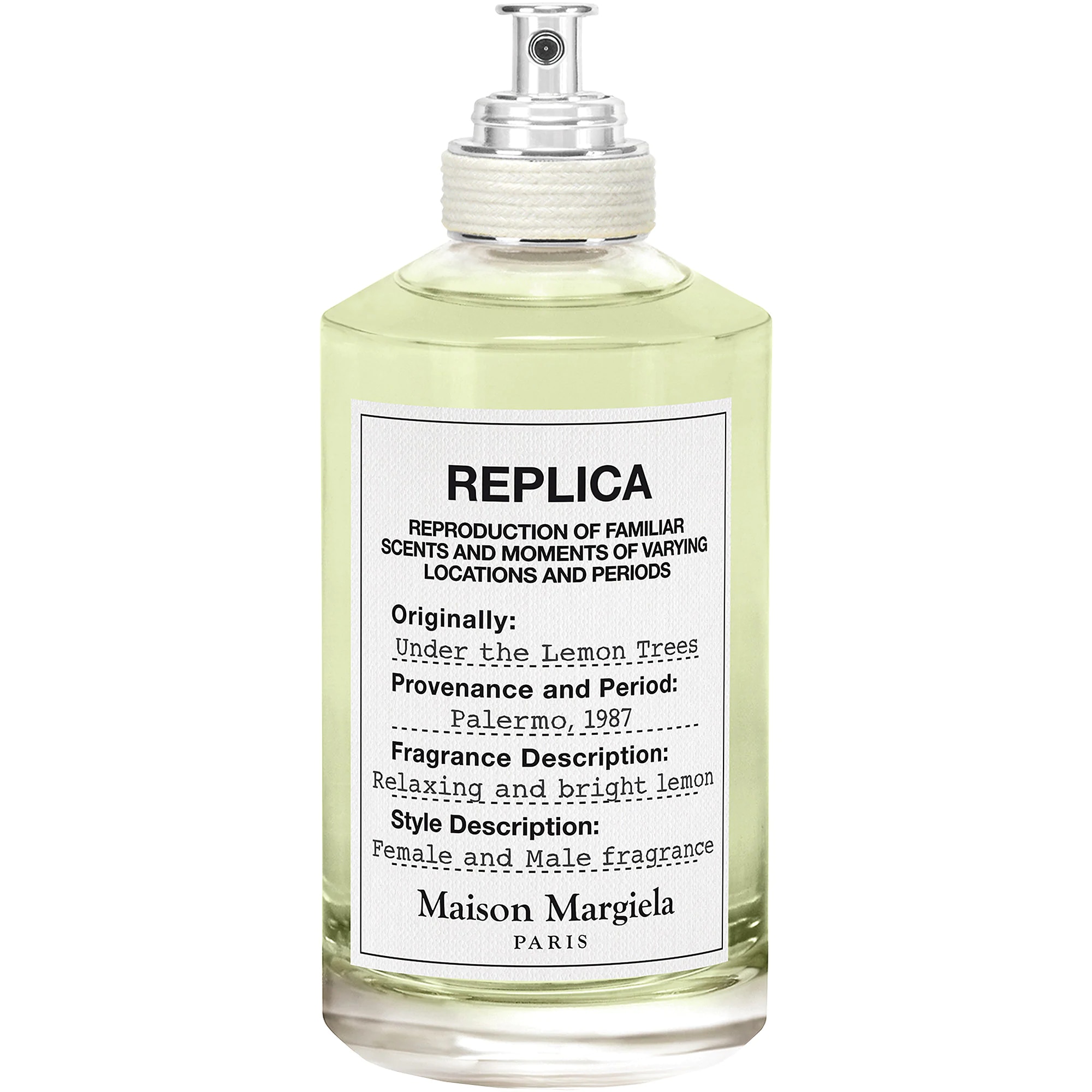 REPLICA UNDER THE LEMON TREES DE MAISON MARGIELA DISPONIBLE EN SEPHORA MEXICO
