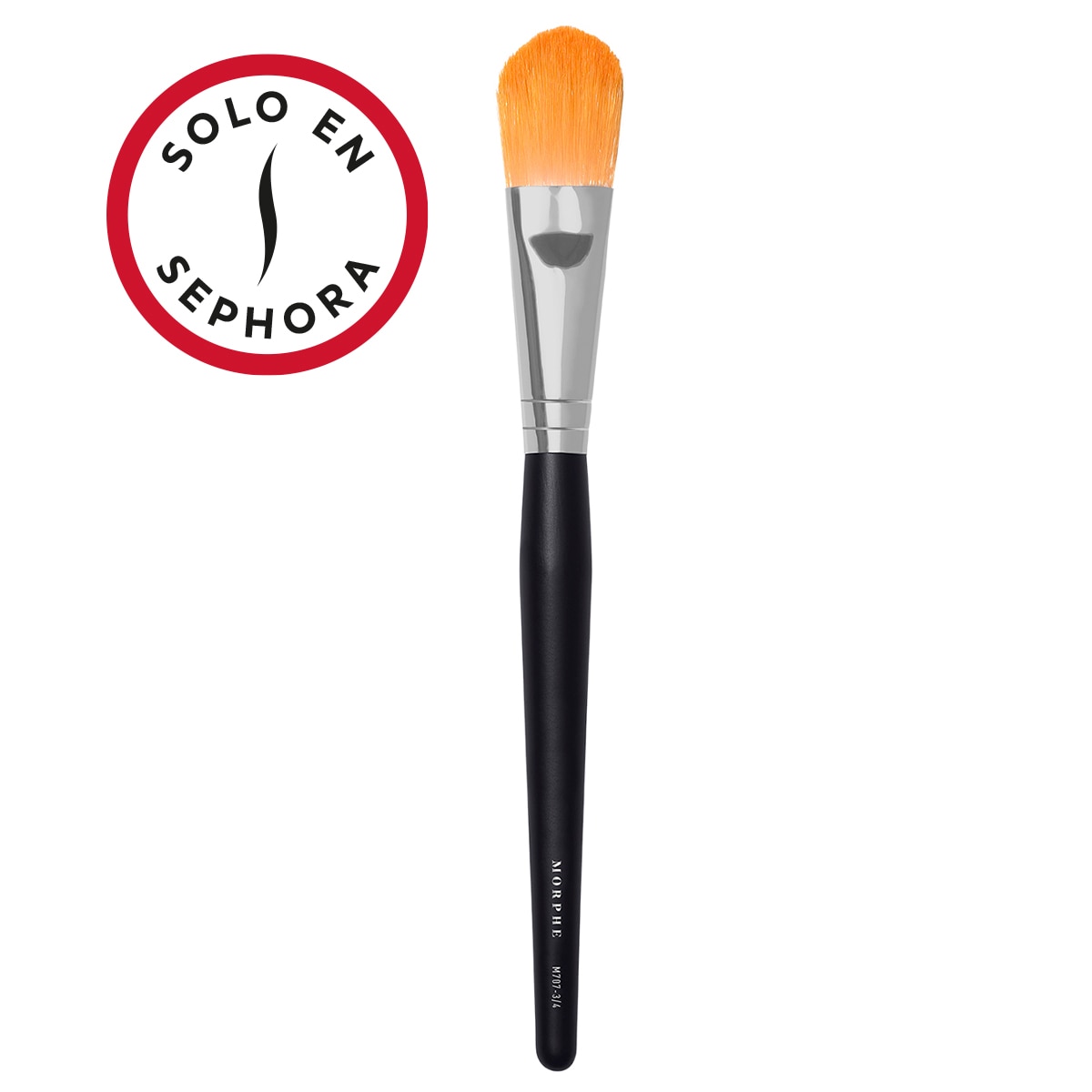 M707 3 4 Brocha Ovalda Para Base De Maquillaje Morphe