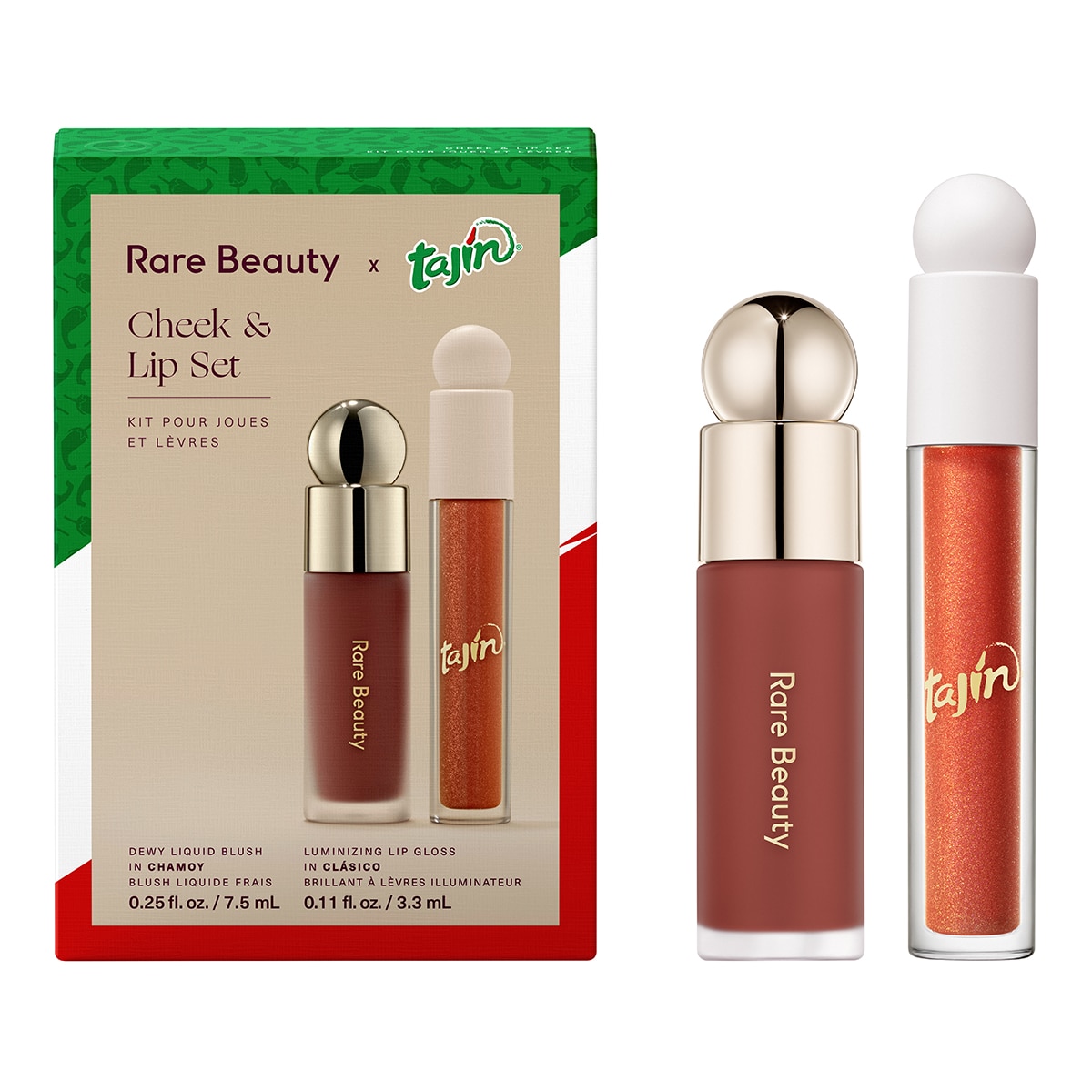 RARE BEAUTY X TAJÍN® CHEEK & LIP SET (SET DE MAQUILLAJE) > Sephora MX