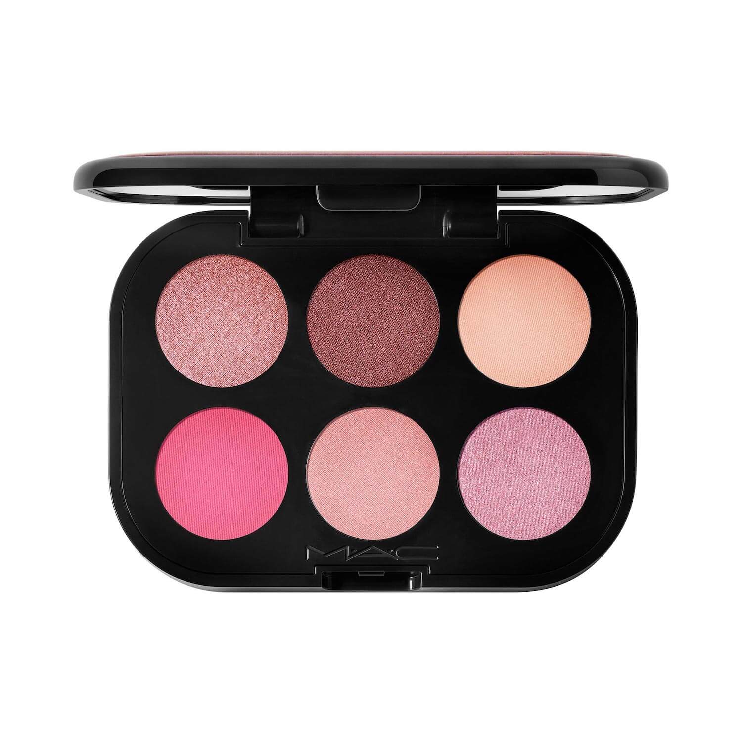 paleta de sombras de ojos rosas