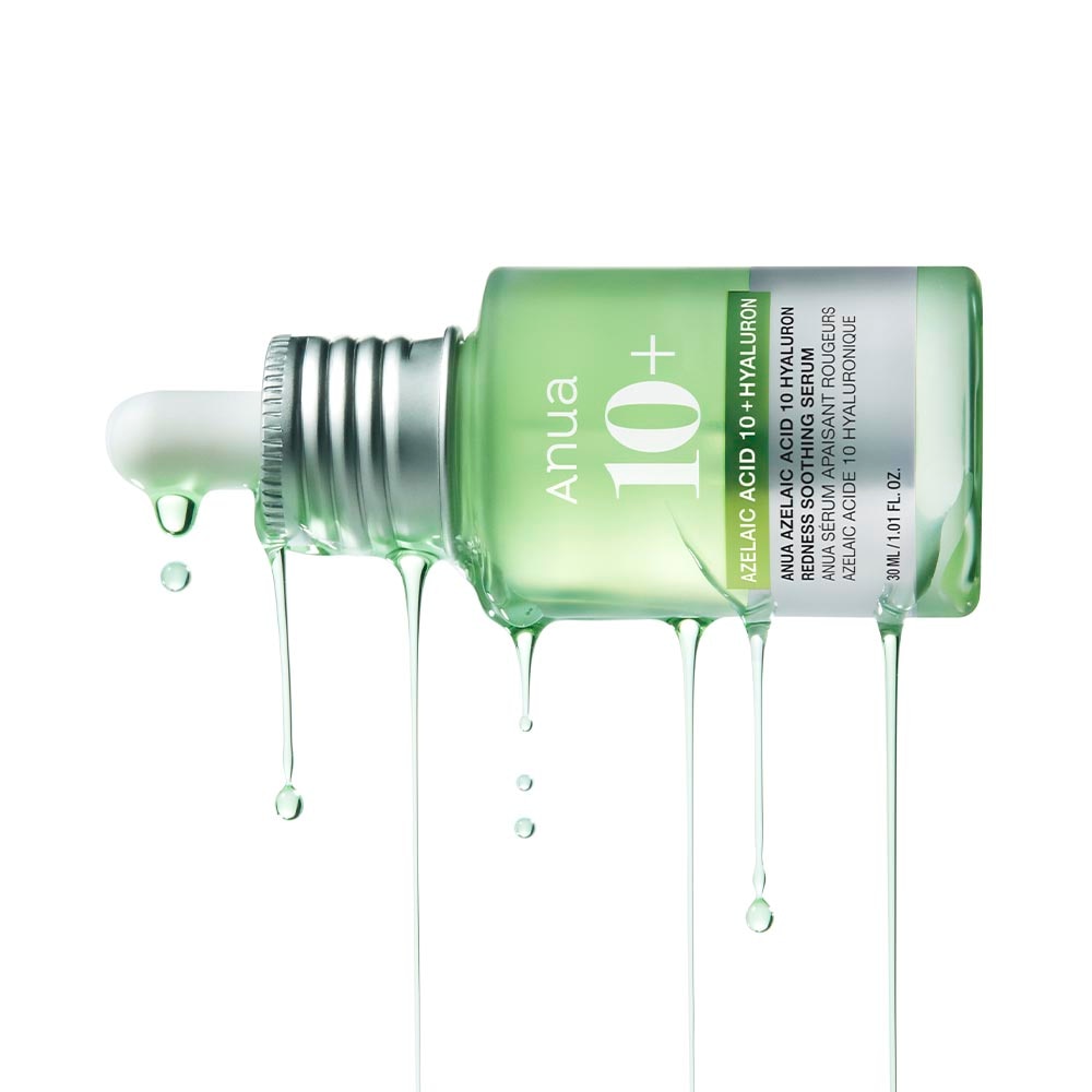 ANUA AZELAIC ACID 10 HYALURON REDNESS SOOTHING SERUM (SERUM CALMANTE CON &Aacute;CIDO AZELAICO)