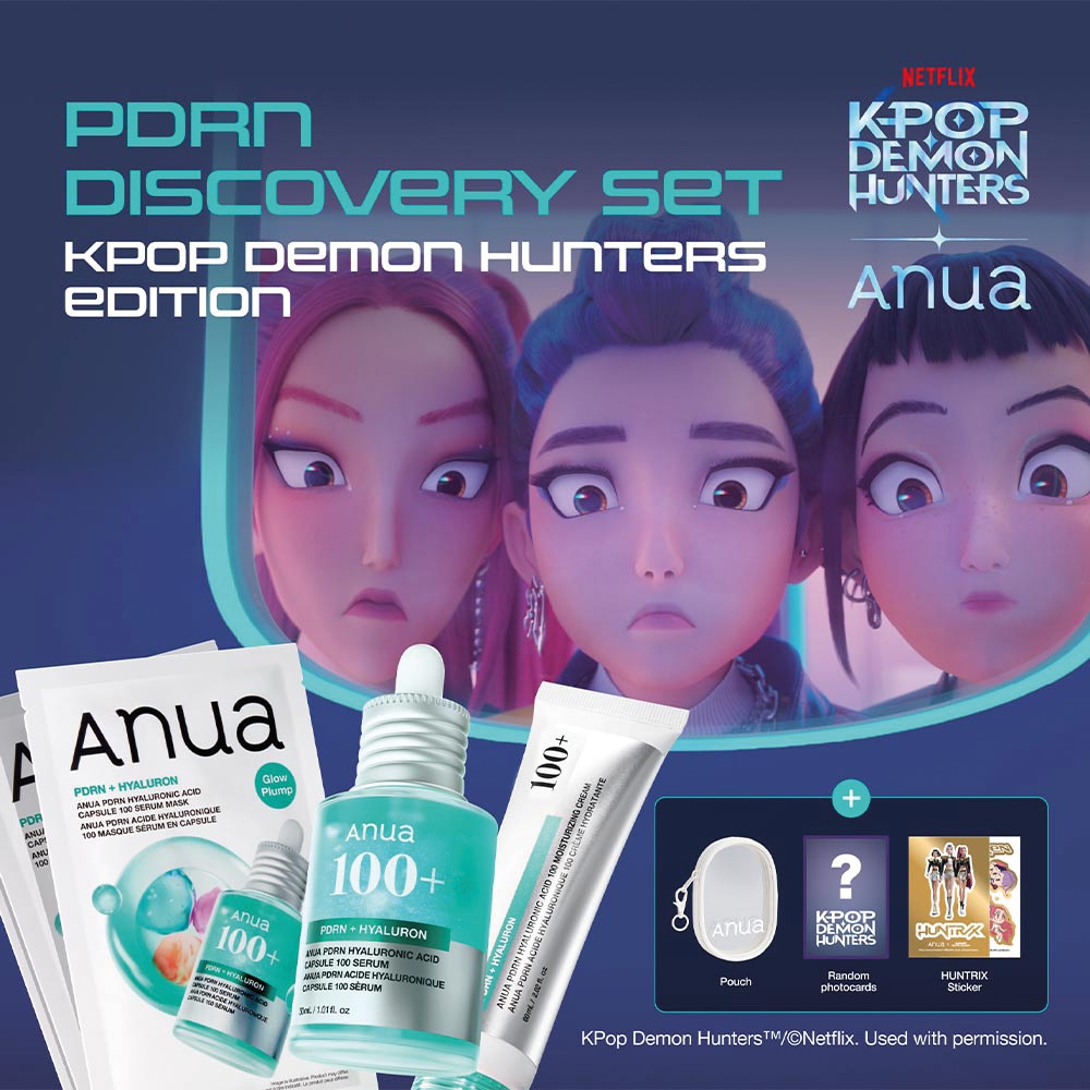 PDRN DISCOVERY SET K POP DEMON HUNTERS EDITION (KIT PARA CUIDADO FACIAL VERSIONES MINI)