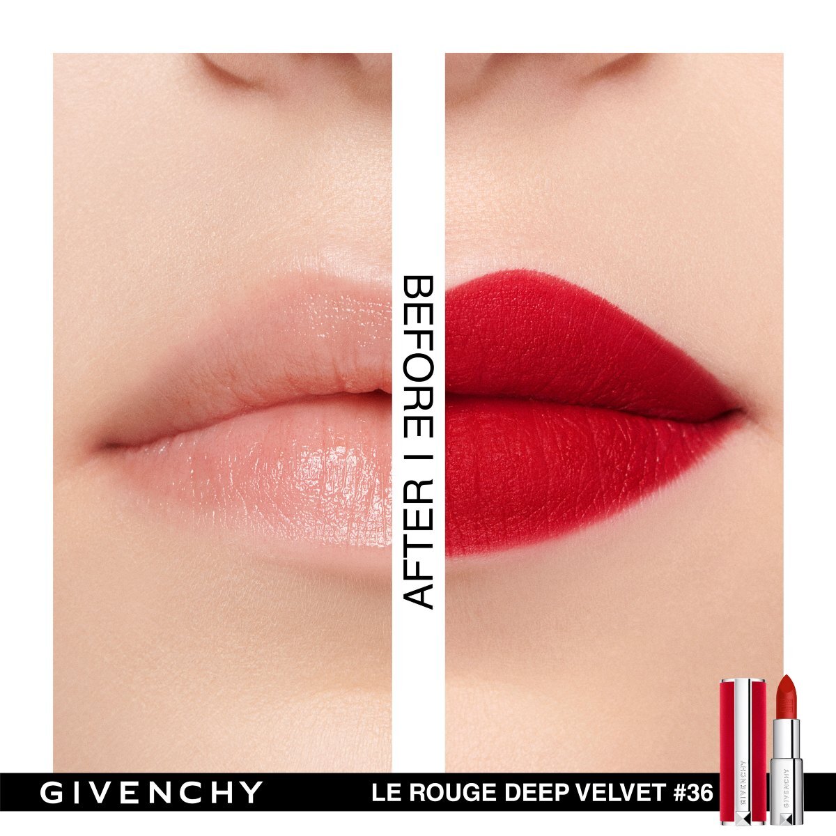 LE ROUGE DEEP VELVET (LABIAL MATE ULTRAPIGMENTADO)