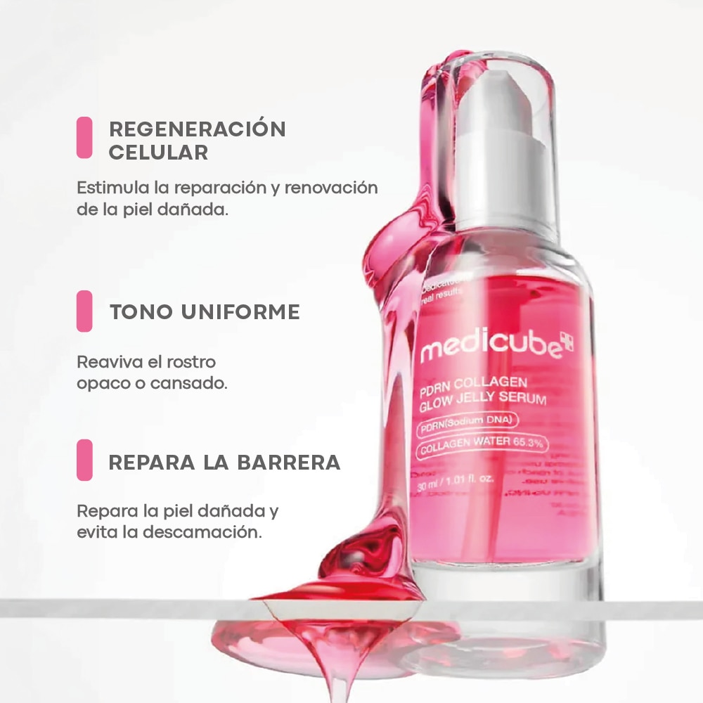 PDRN COLLAGEN GLOW JELLY SERUM (SUERO FACIAL HIDRATANTE EN GEL)