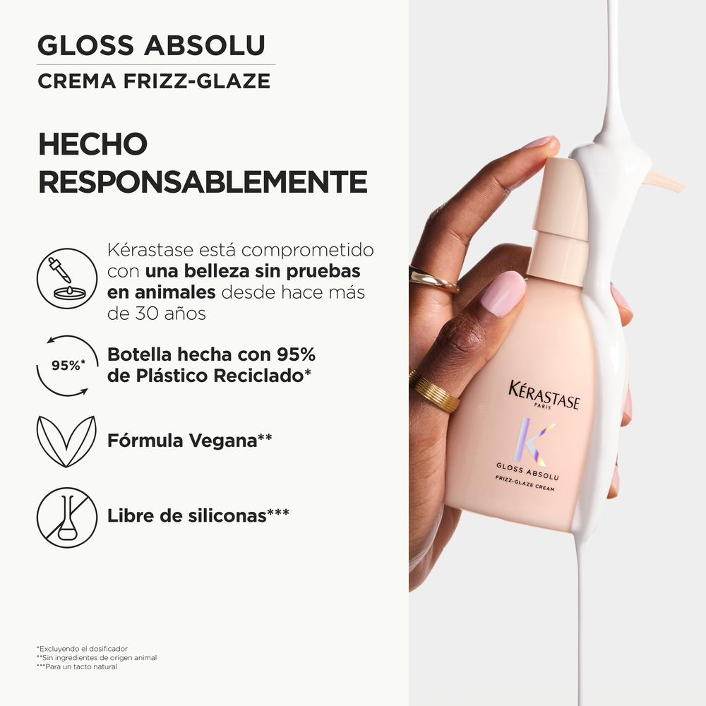 CREMA PARA PEINAR GLOSS ABSOLU FRIZZ-GLAZE CREAM (CREMA DE PEINADO)