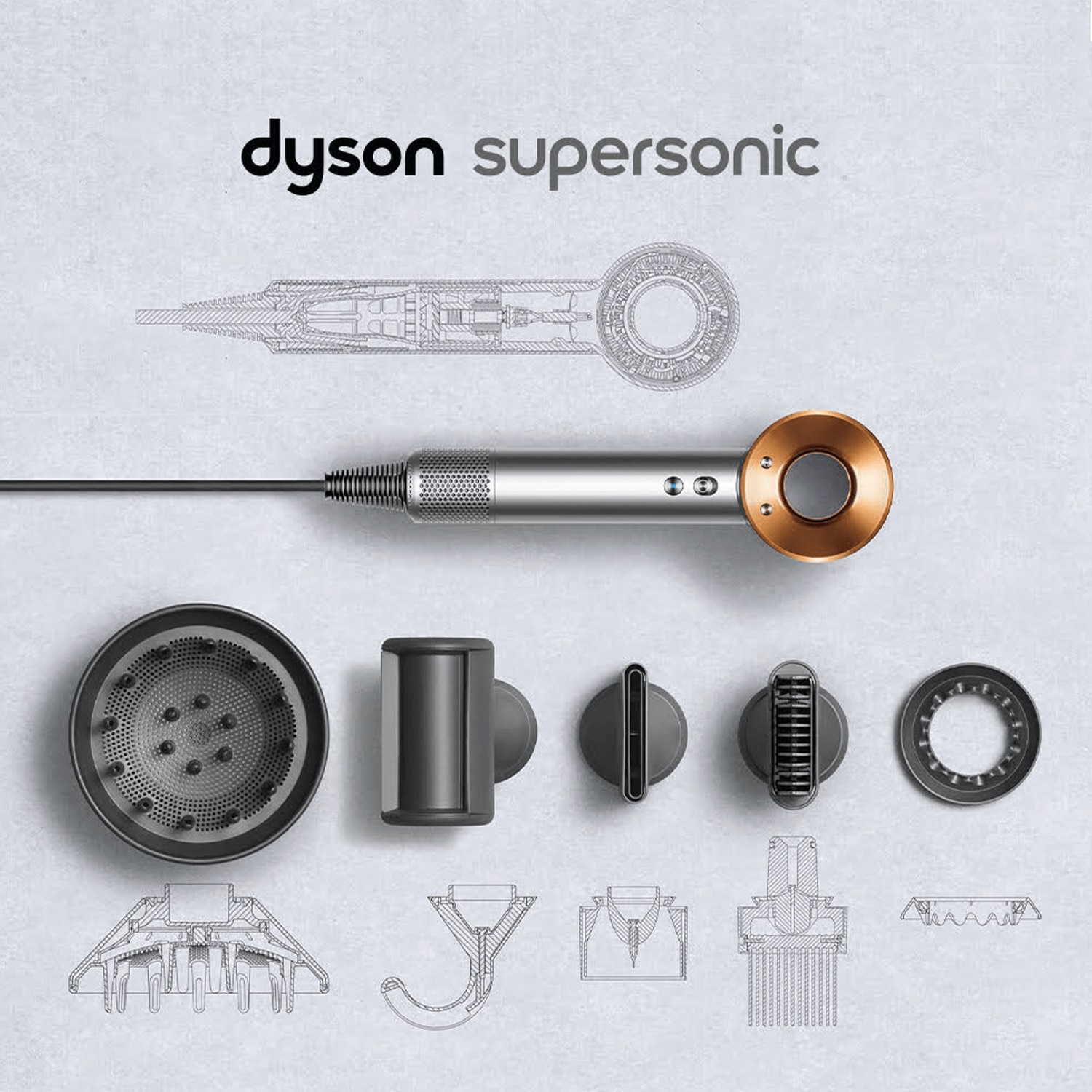 SECADORA DE CABELLO DYSON SUPERSONIC
