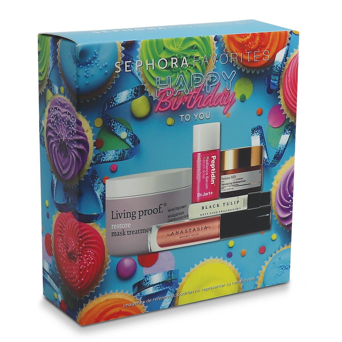 SET DE CUMPLEAÑOS HAPPY BIRTHDAY TO YOU DE SEPHORA FAVORITES EN SEPHORA