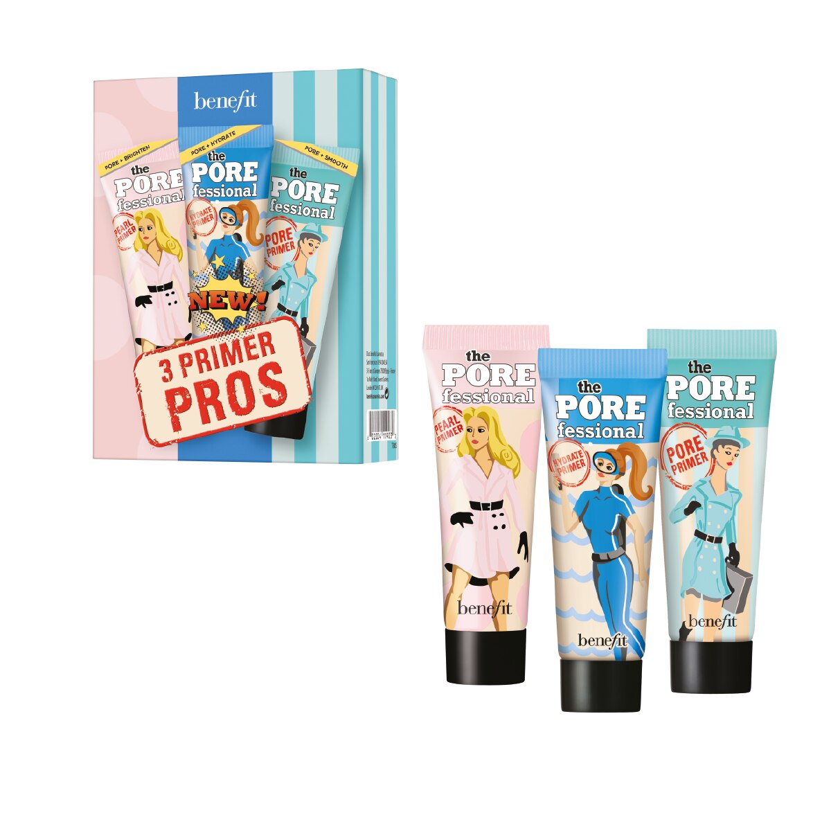 3 Primer Pro Set De Prebase Compra En Sephora Só na sephora você encontra os melhores preços e promoções para face primer benefit. 3 primer pro set de prebase compra