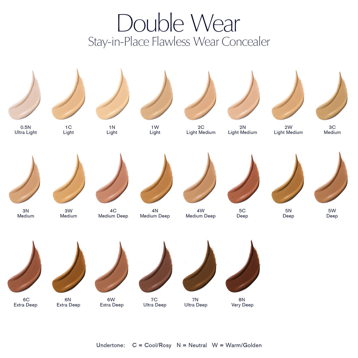 DOUBLE WEAR STAY-IN-PLACE FLAWLESS WEAR CONCEALER (CORRECTOR)