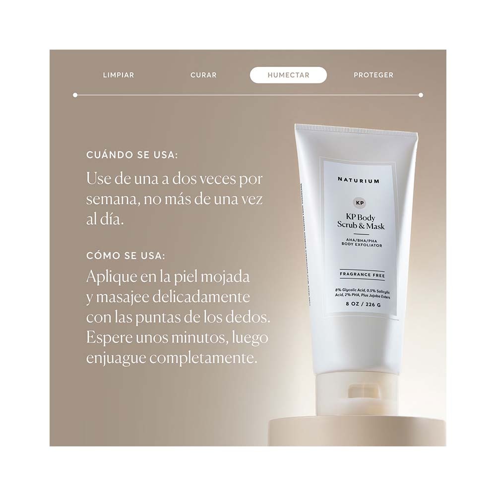 KP BODY SCRUB & MASK (MASCARILLA EXFOLIANTE CORPORAL)
