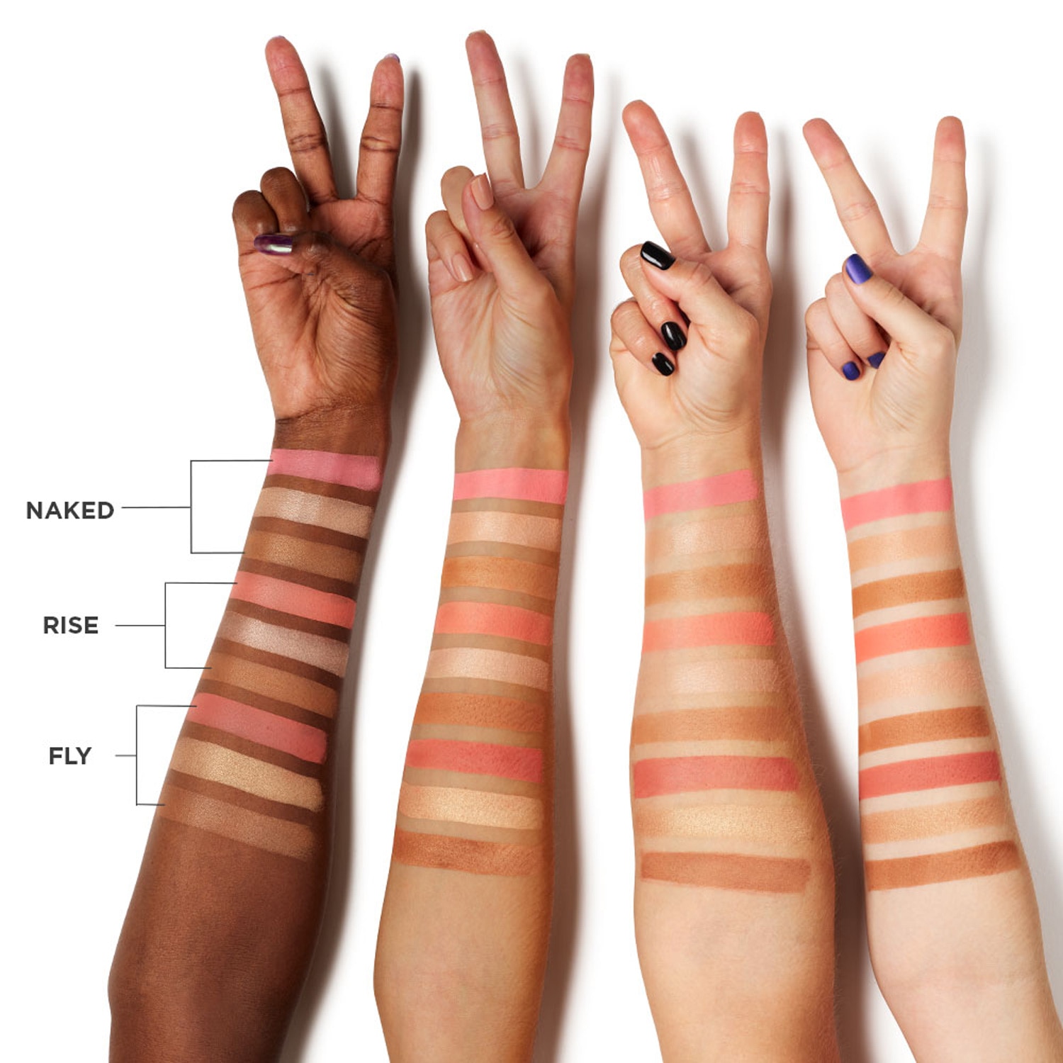 STAY NAKED THREESOME (PALETA PARA ROSTRO)