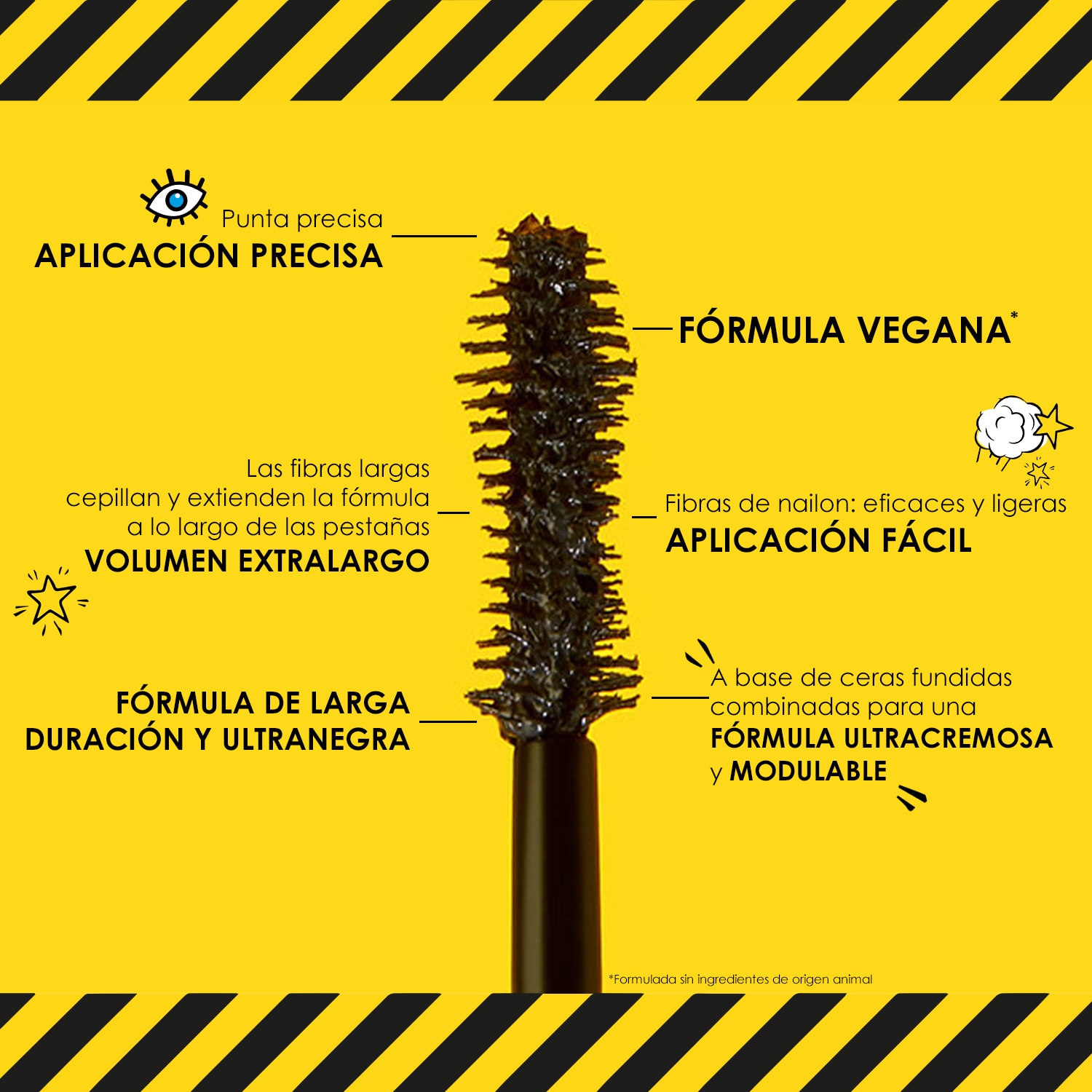 SIZE UP MASCARA VOLUME EXTRA LARGE MINI (MASCARA DE PESTAÑAS MINI)
