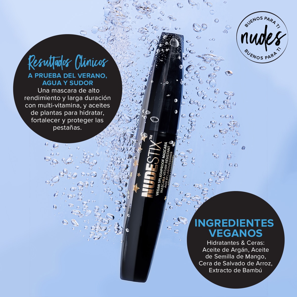 SPLASHPROOF MASCARA (MASCARA DE PESTAÑAS)