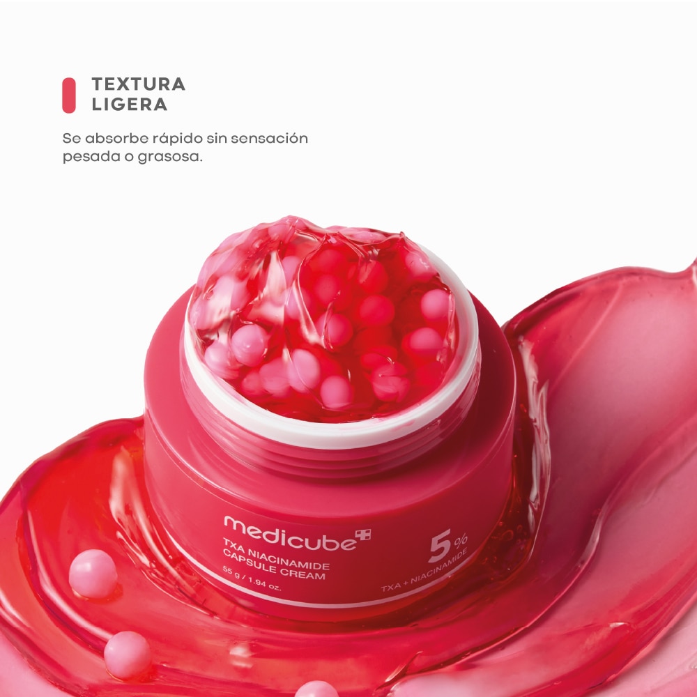 MEDICUBE TXA NIACINAMIDE CAPSULE CREAM (CREMA FACIAL PARA MANCHAS)
