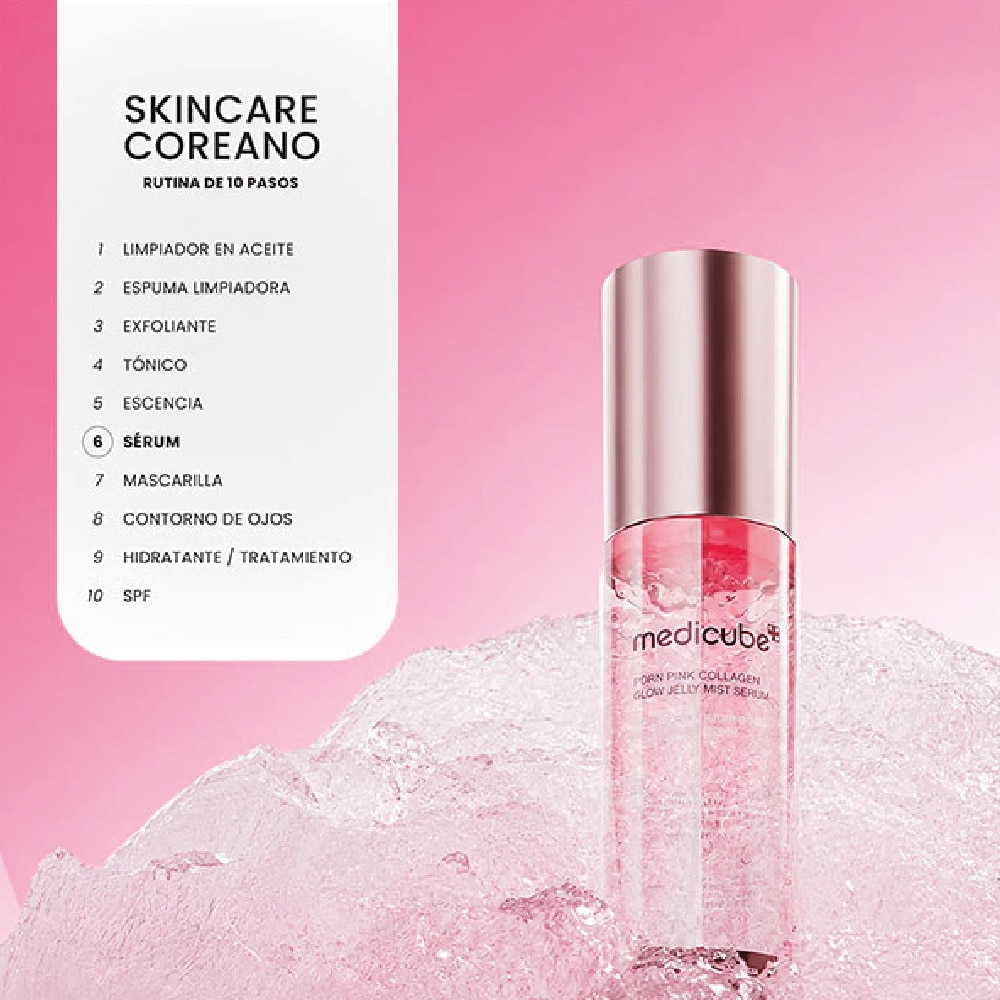 MEDICUBE PDRN COLLAGEN JELLY MIST SERUM (BRUMA FACIAL CON PDRN Y COL&Aacute;GENO)