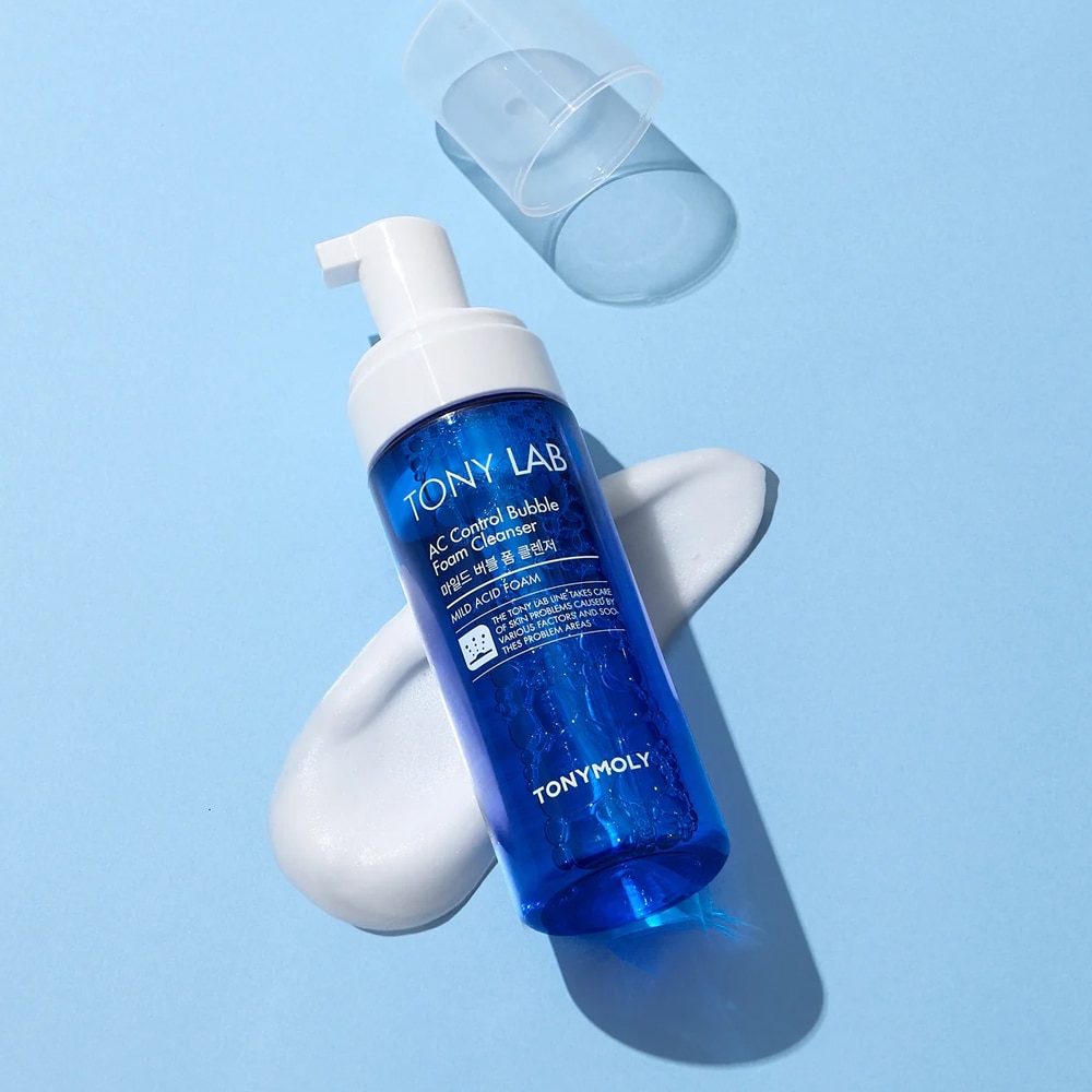 TONY LAB AC CONTROL BUBBLE FOAM CLEANSER (LIMPIADOR EN BURBUJA PARA EL ACNÉ)