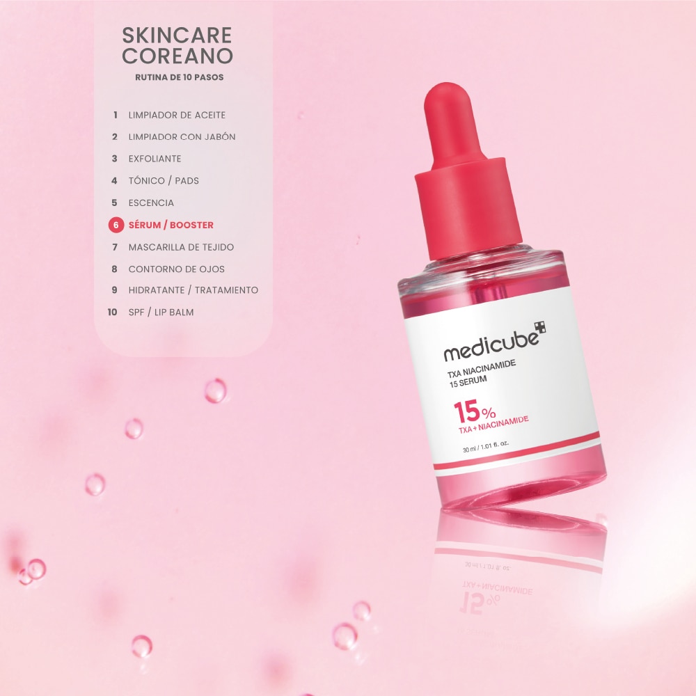 MEDICUBE TXA NIACINAMIDE 15 SERUM (SUERO FACIAL DESPIGMENTANTE)