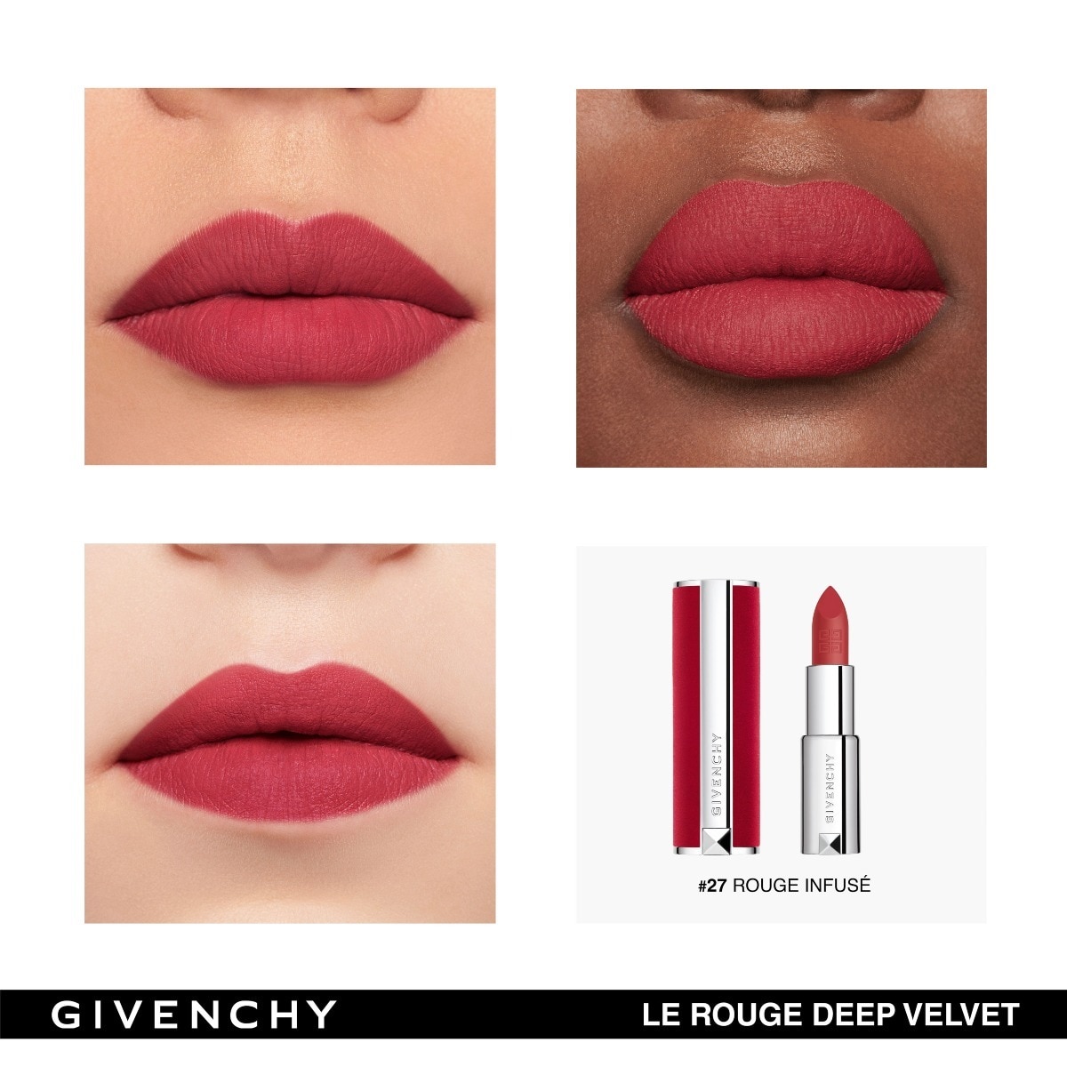 LE ROUGE DEEP VELVET (LABIAL MATE ULTRAPIGMENTADO)