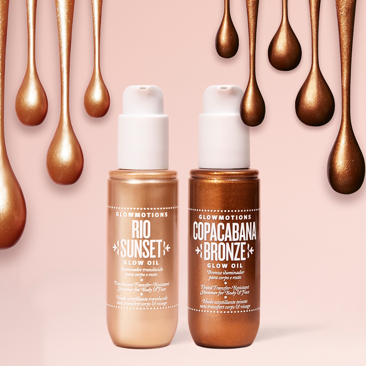 GLOWMOTIONS GLOW BODY OIL COPACABANA BRONZE (ACEITE LUMINISCENTE