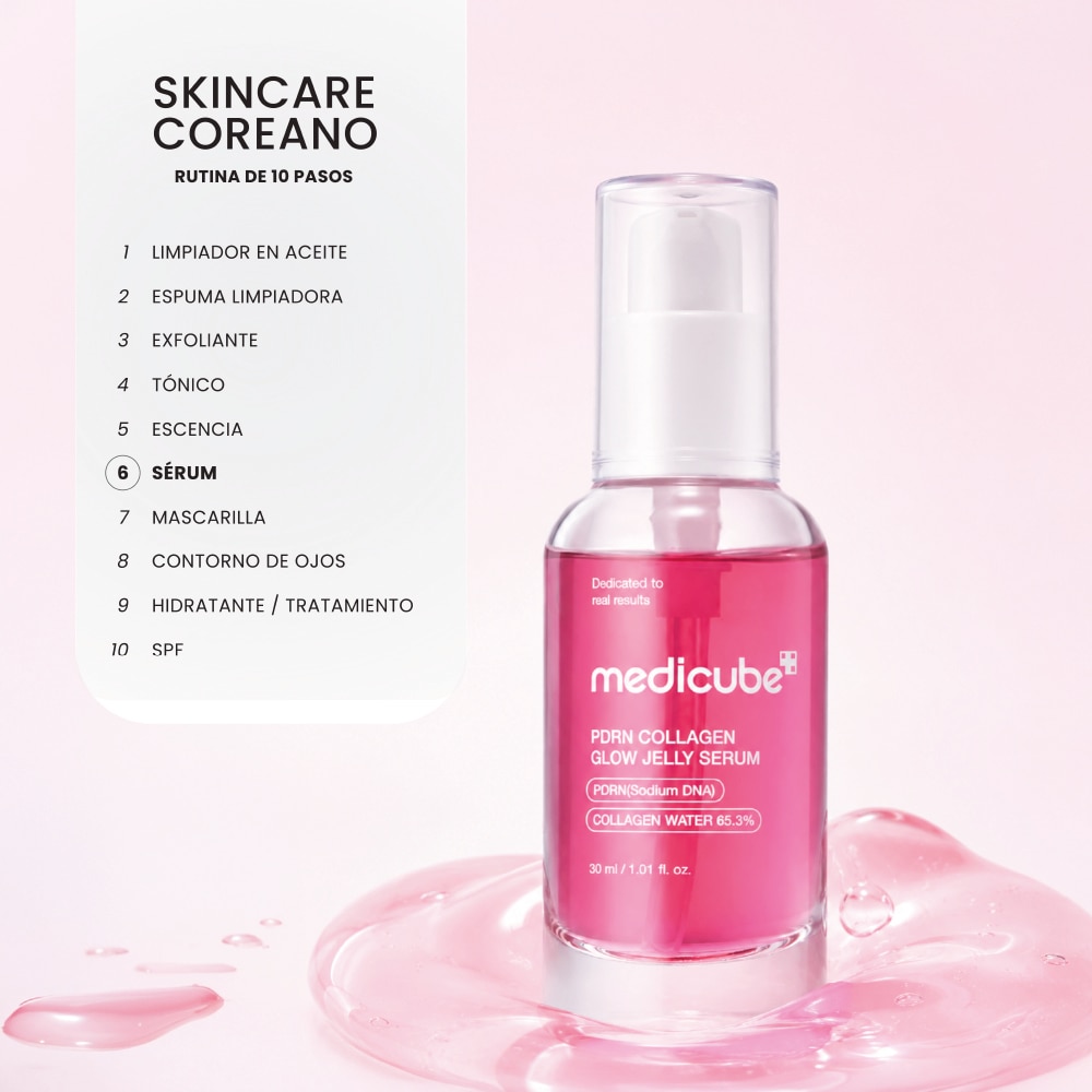 PDRN COLLAGEN GLOW JELLY SERUM (SUERO FACIAL HIDRATANTE EN GEL)