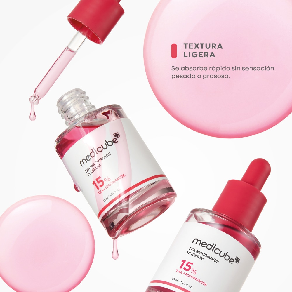 MEDICUBE TXA NIACINAMIDE 15 SERUM (SUERO FACIAL DESPIGMENTANTE)