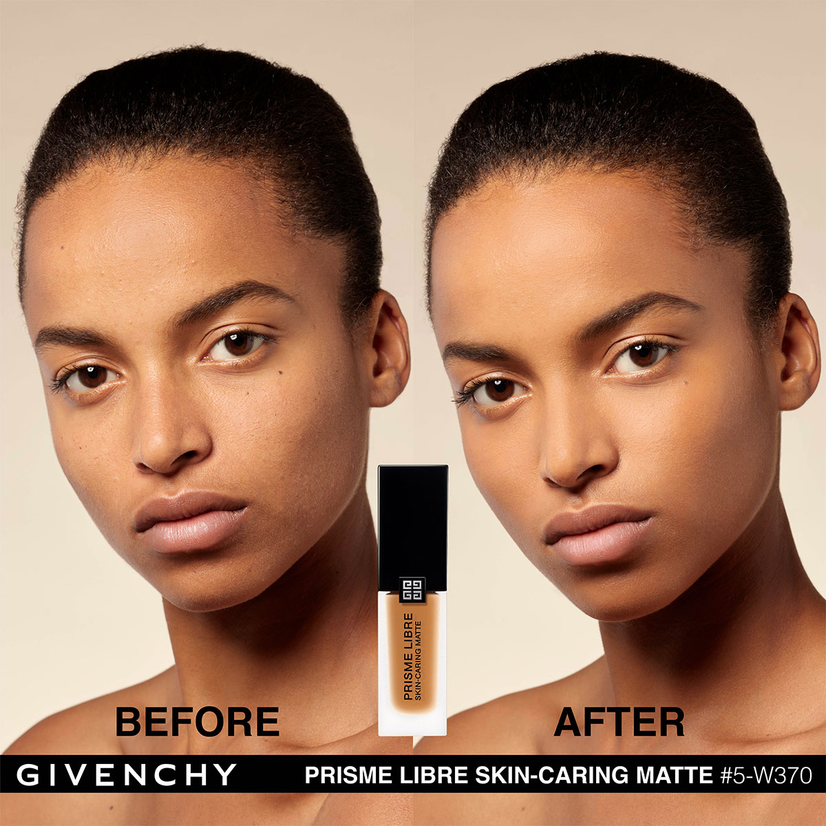 PRISME LIBRE SKIN-CARING MATTE BASE DE MAQUILLAJE LÍQUIDA (BASE HIDRATANTE PARA EL CUIDADO DE LA PIEL)