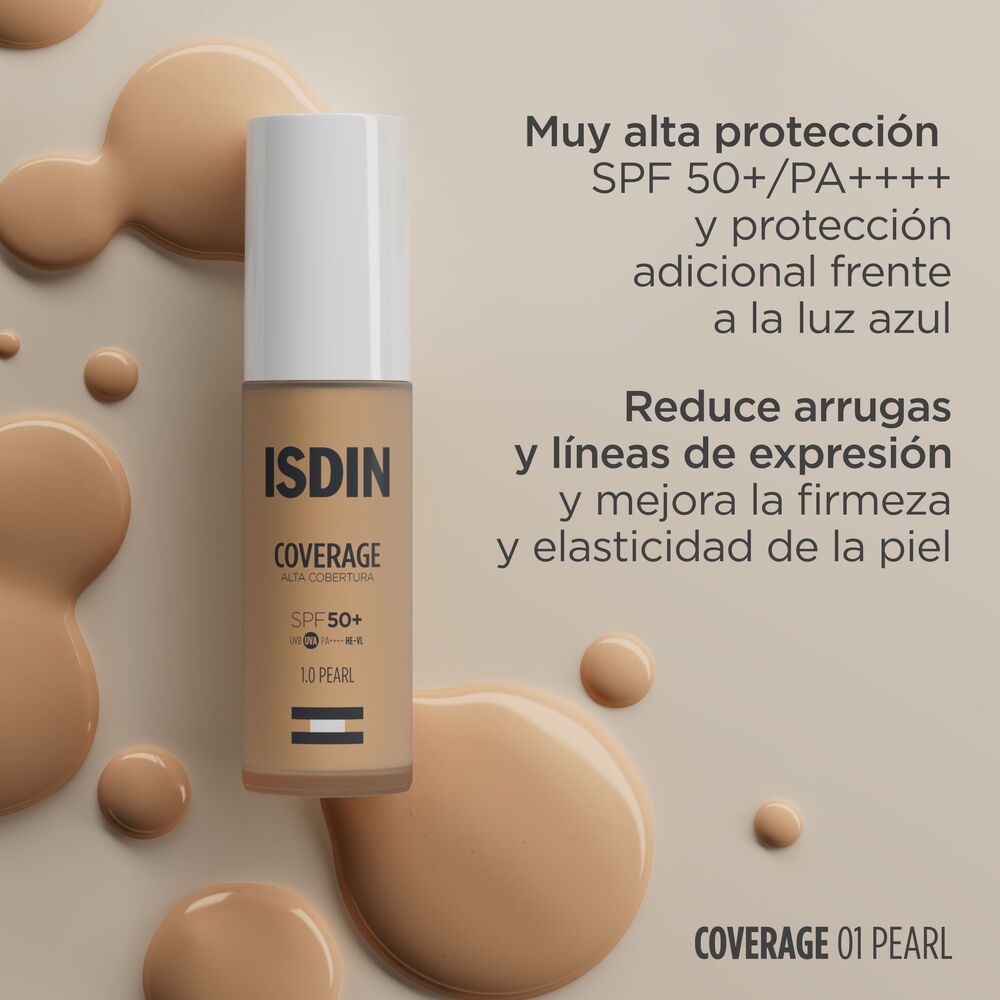 ISDIN COVERAGE SPF50 (BASE DE MAQUILLAJE CON PROTECTOR)