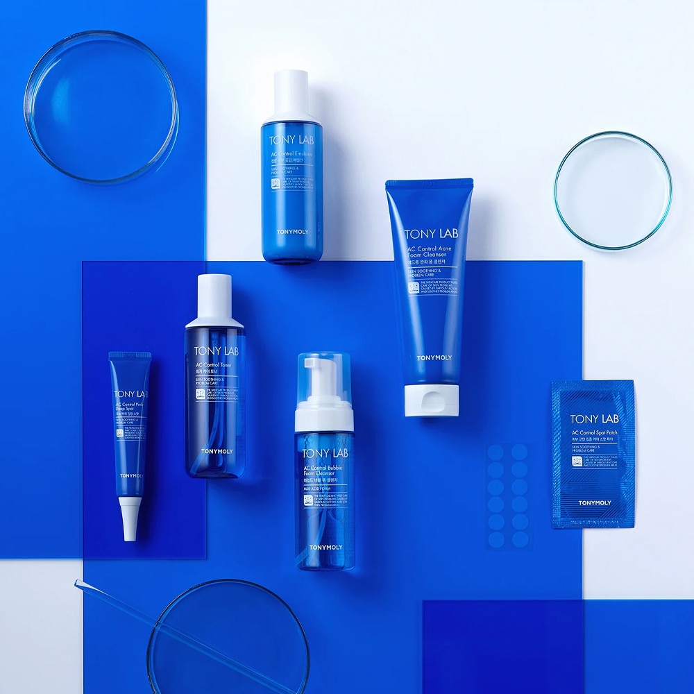 TONY LAB AC CONTROL BUBBLE FOAM CLEANSER (LIMPIADOR EN BURBUJA PARA EL ACNÉ)