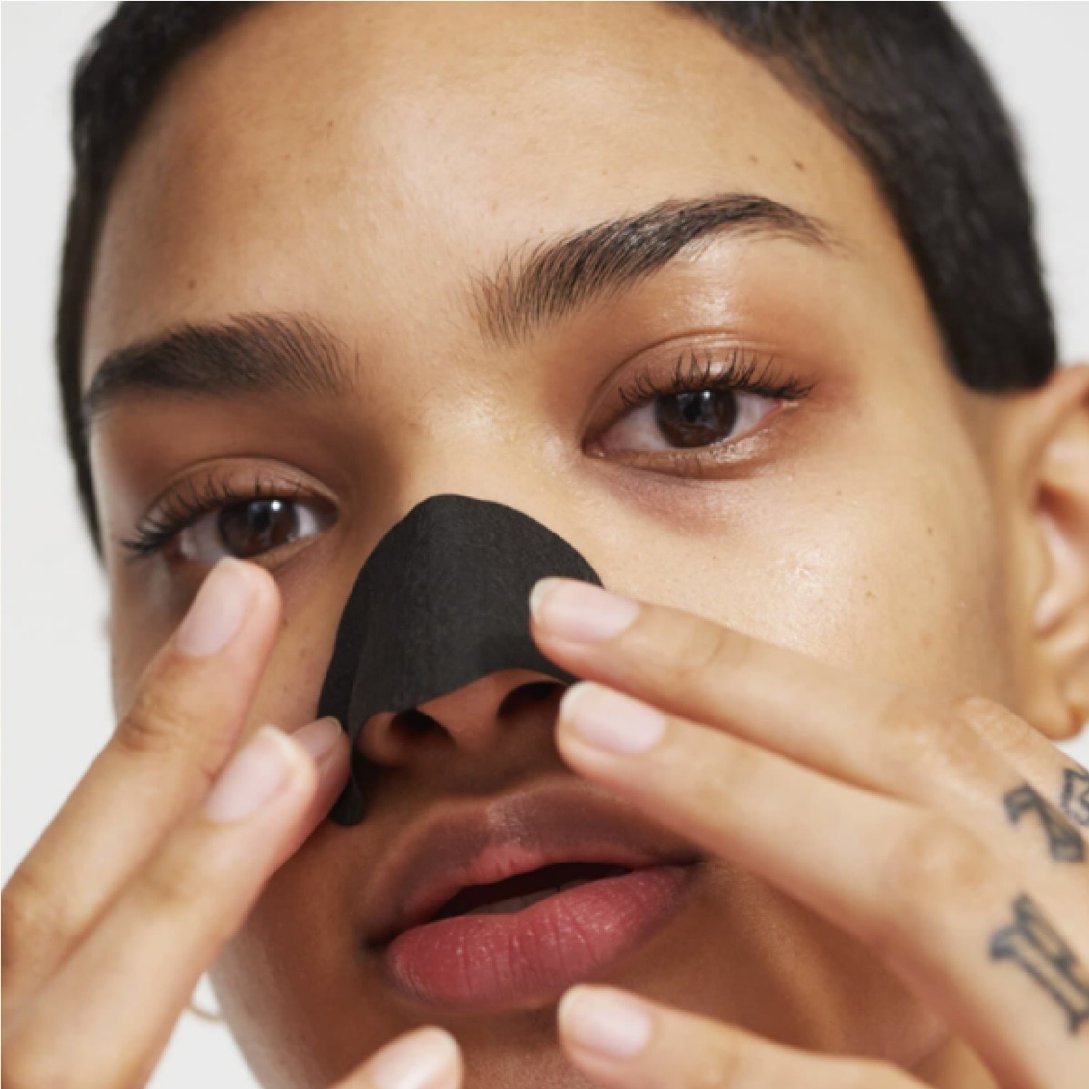 CLEAR CHARCOAL NOSE STRIP (BANDA DE NARIZ)