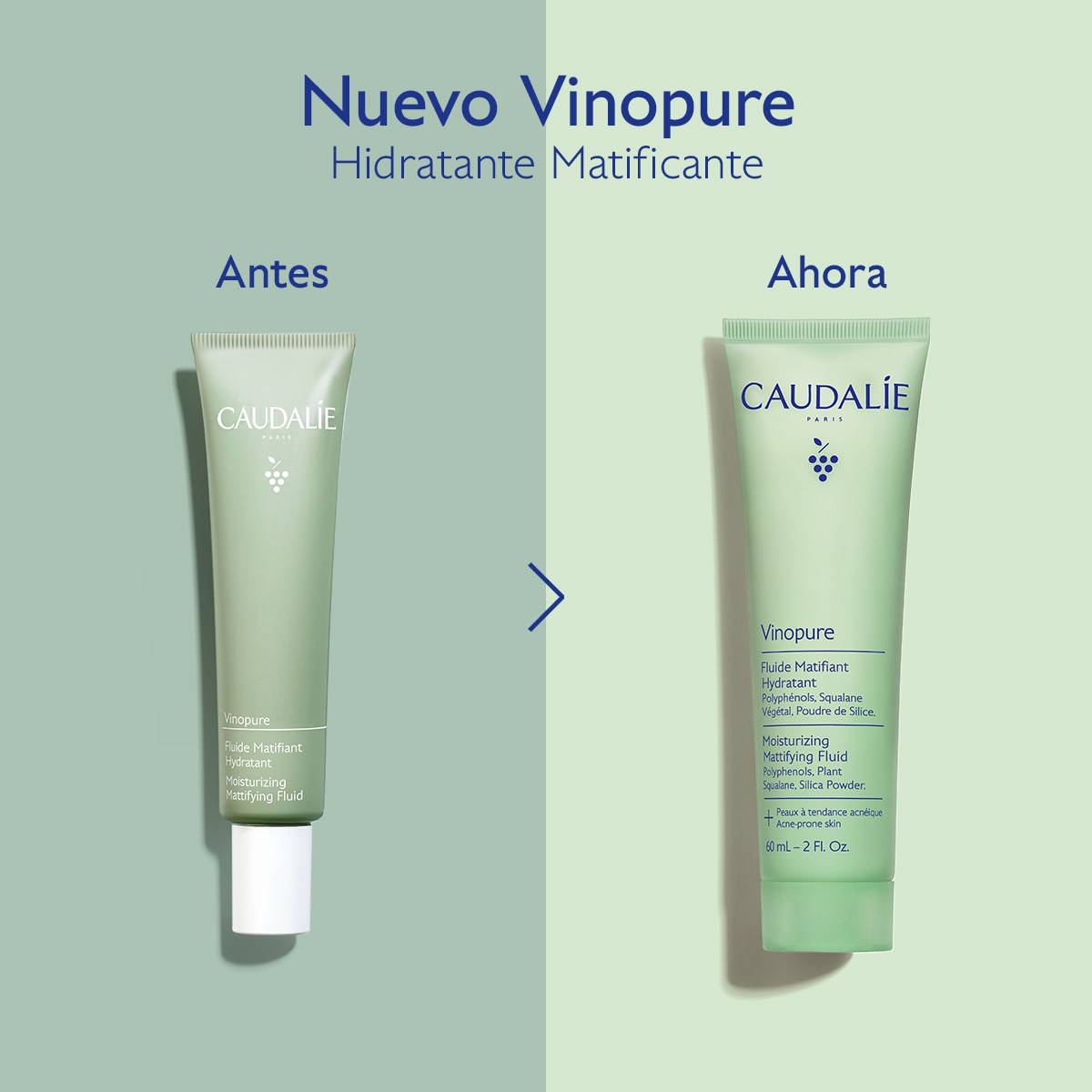 VINOPURE FLUIDO MATIFICANTE HIDRATANTE (HIDRATANTE MATIFICANTE)