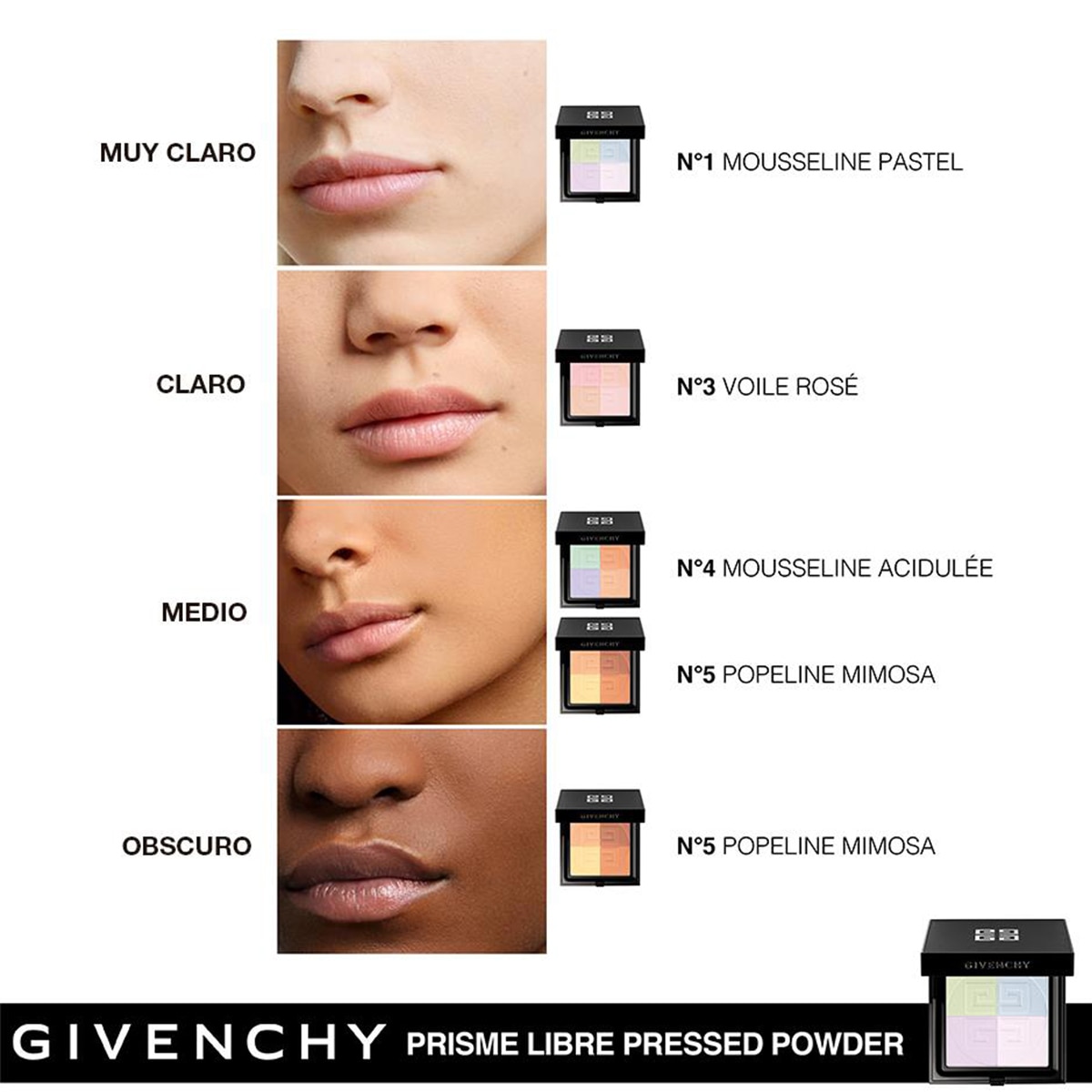 PRISME LIBRE PRESSED POWDER (POLVO COMPACTO MATE)