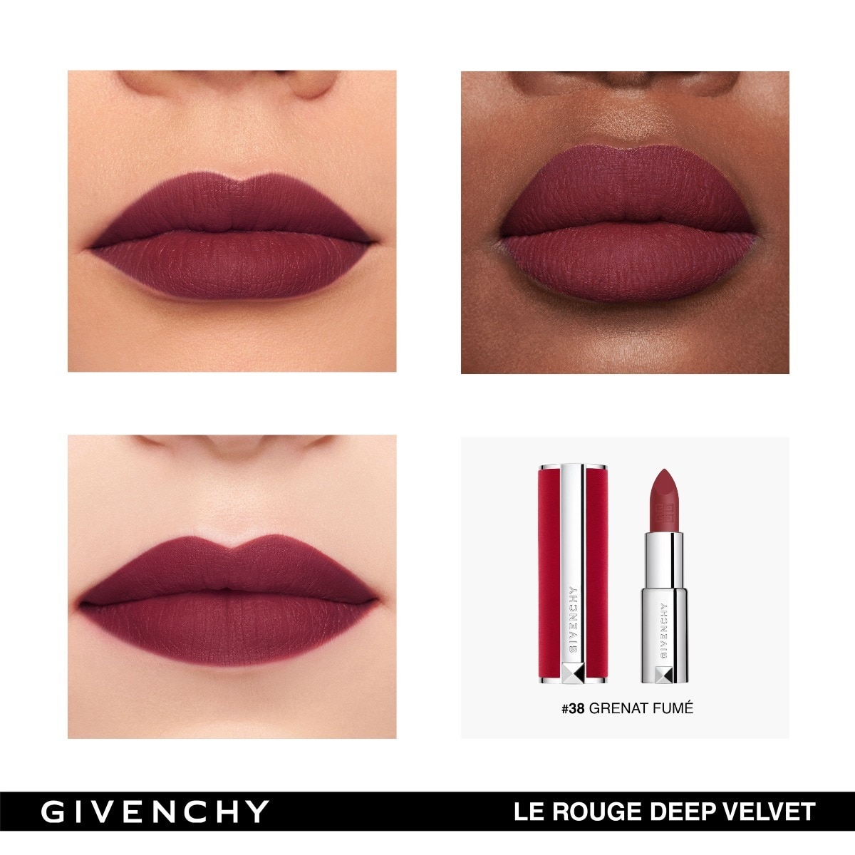 LE ROUGE DEEP VELVET (LABIAL MATE ULTRAPIGMENTADO)