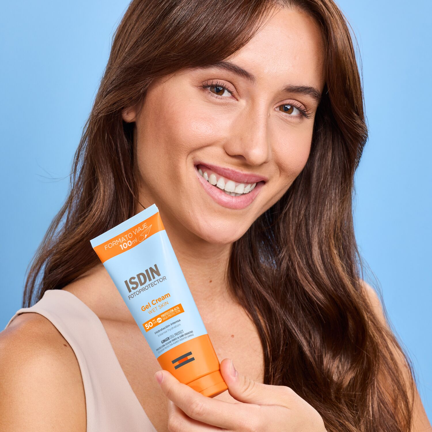 FOTOPROTECTOR ISDIN 50+ GEL CREMA (FOTOPROTECTOR PARA ROSTRO Y CUERPO EN GEL)