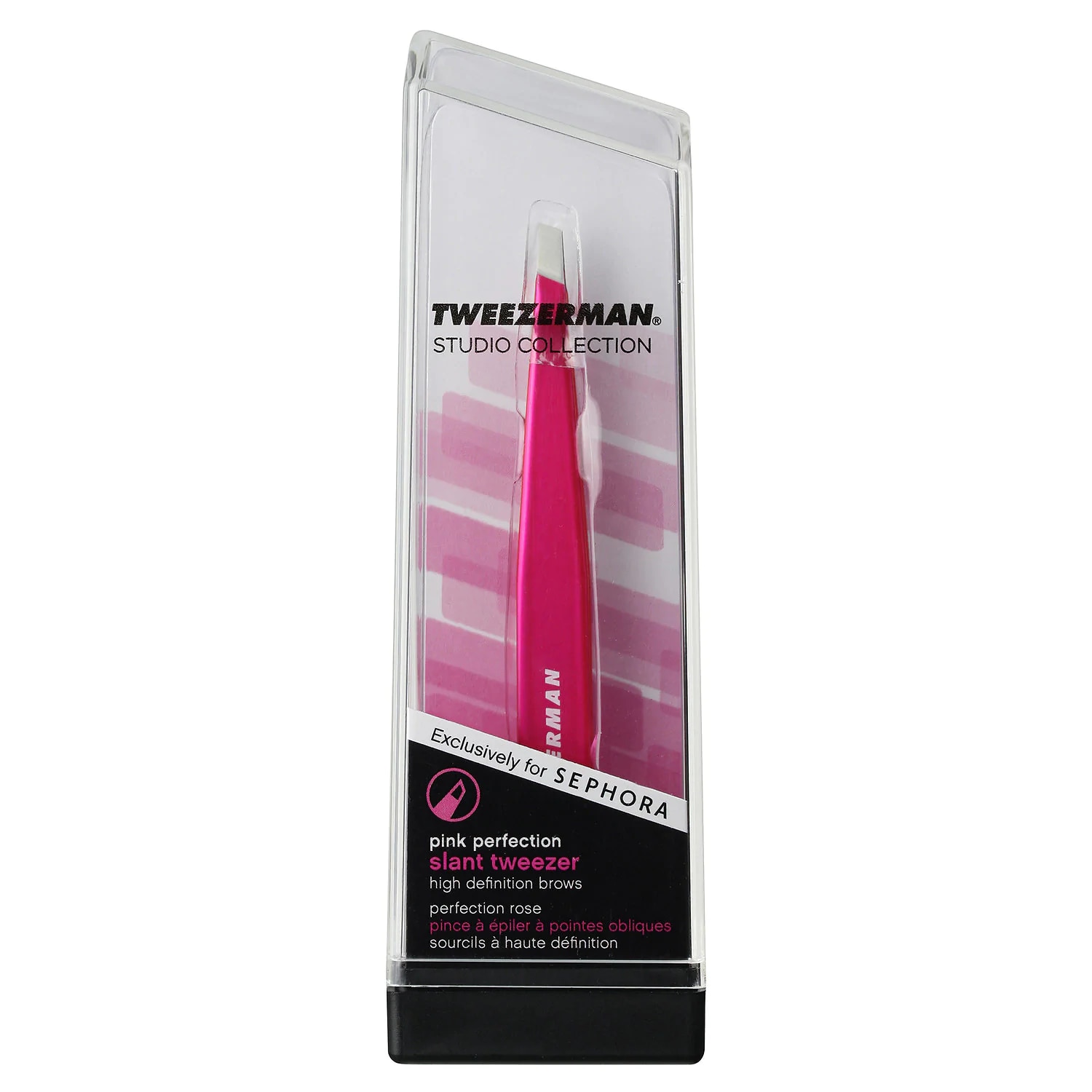 Pinza para depilar Pink Perfection Slant Tweezer de Tweezerman en Sephora  de México.