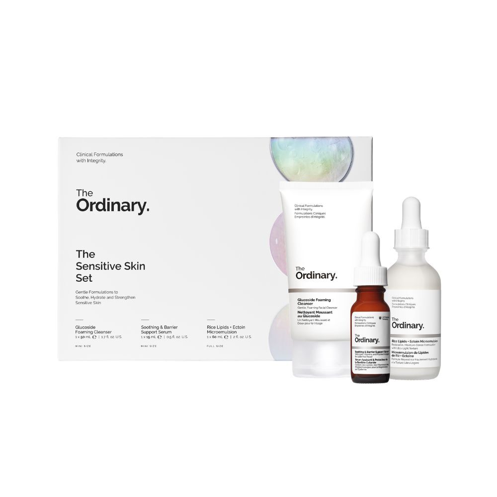 THE SENSITIVE SKIN SET THE ORDINARY (SET PARA CALMAR Y FORTALECER LA BARRERA DE LA PIEL SENSIBLE)