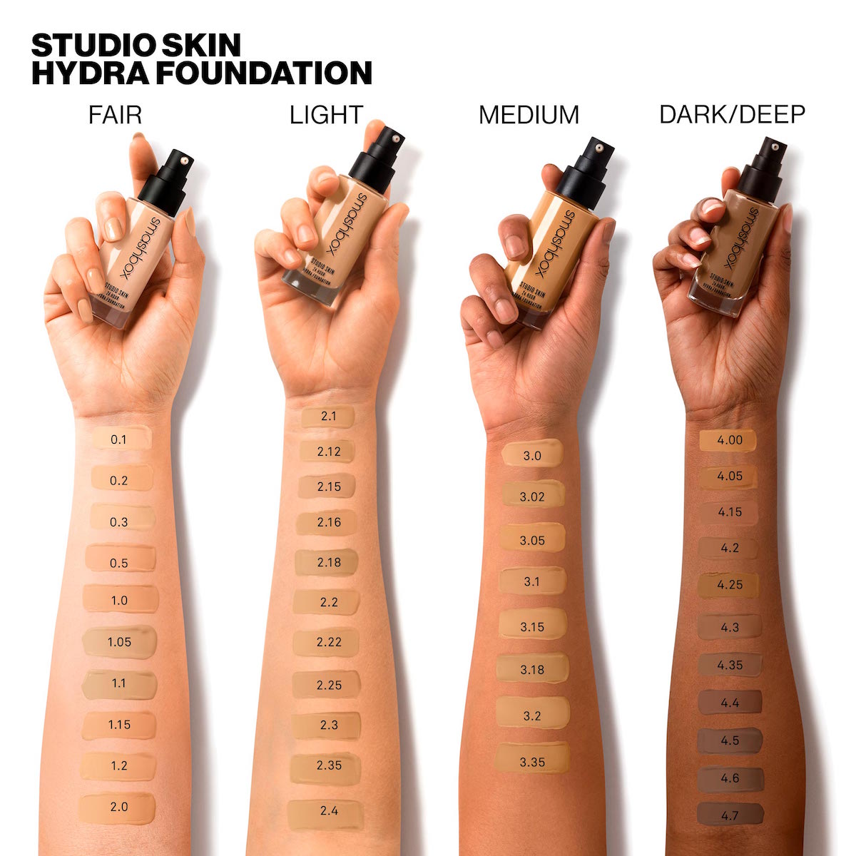 STUDIO SKIN 24 HOUR HYDRA FOUNDATION (BASE DE MAQUILLAJE HIDRATANTE DE