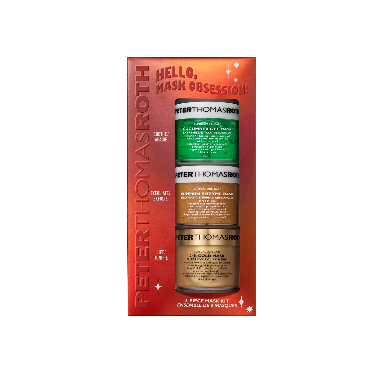 HELLO, MASK OBSESSION! (SET DE MARCARILLAS PARA EL ROSTRO)
