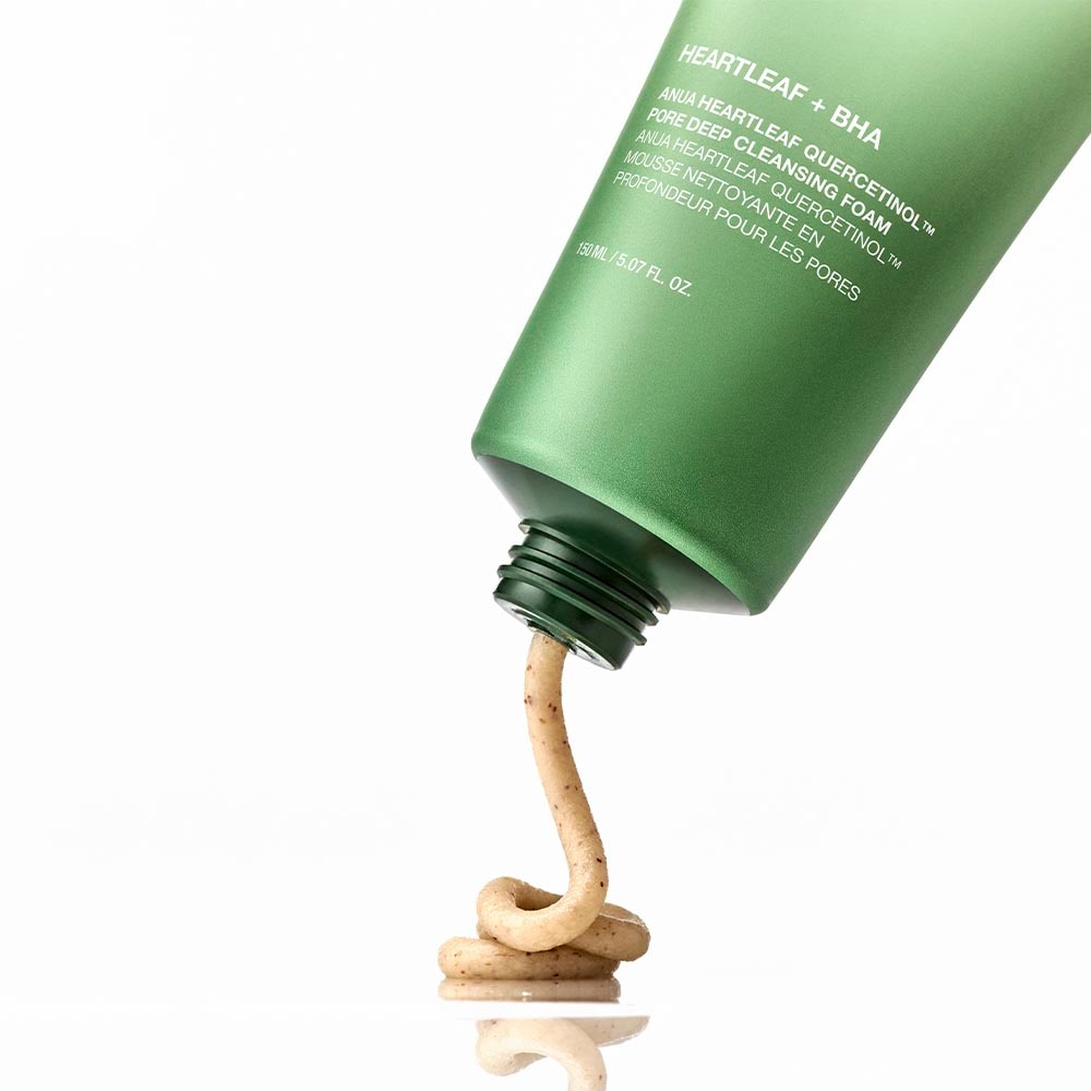 HEARTLEAF QUERCETINOL CLEANSING FOAM (ESPUMA LIMPIADORA)